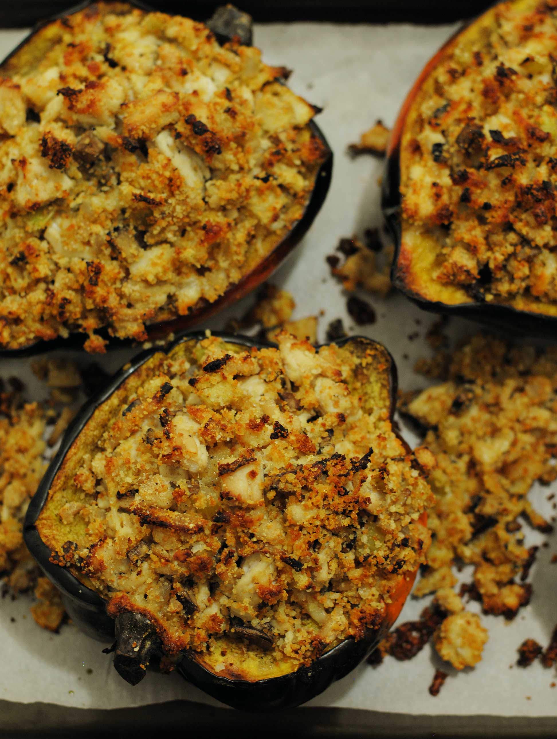 She Says - Twice Baked Acorn Squash