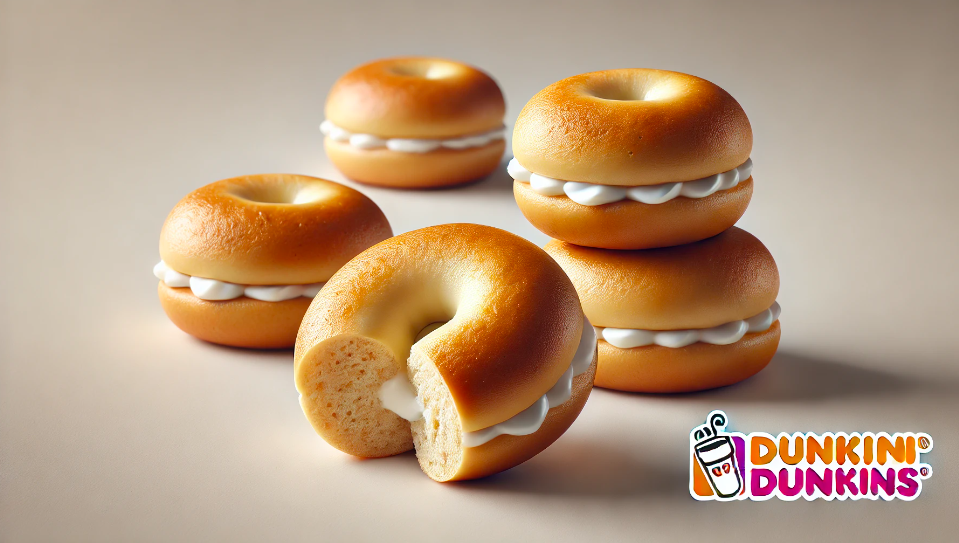 Discover The Deliciousness Of Dunkin’s Stuffed Bagel Minis