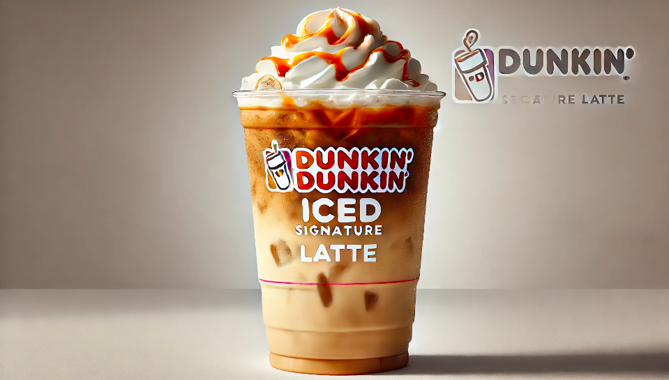 Signature Iced Latte By Dunkin: Flavors, Nutrition & More!