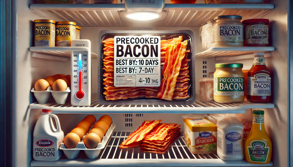 How Long Does Precooked Bacon Last In The Fridge?