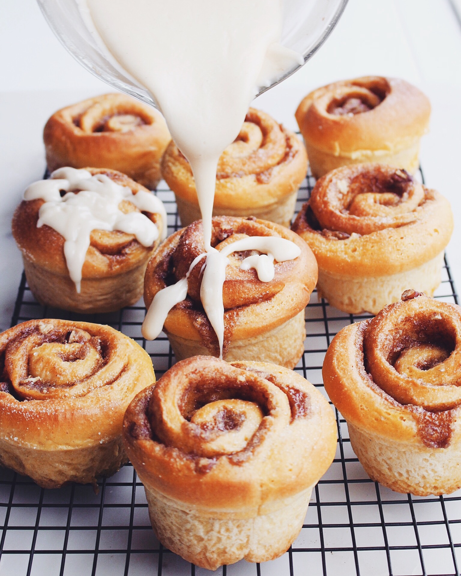 What Makes Pumpkin-Cinnamon Buns With Cream Cheese Frosting So Irresistible?