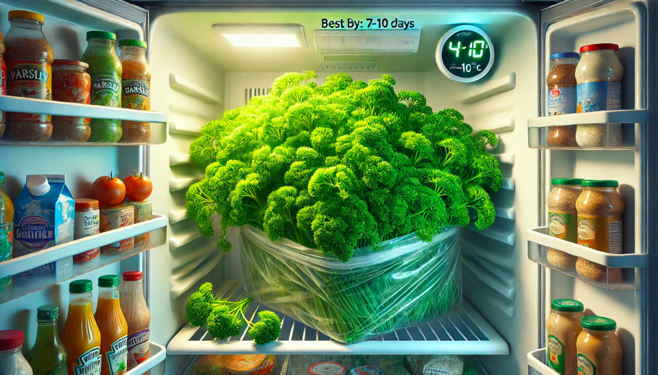 How Long Does Parsley Last In The Fridge?