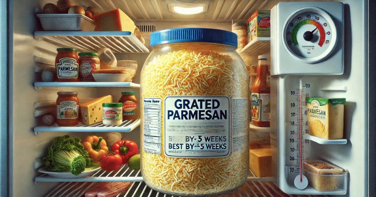 How Long Does Grated Parmesan Last In The Fridge