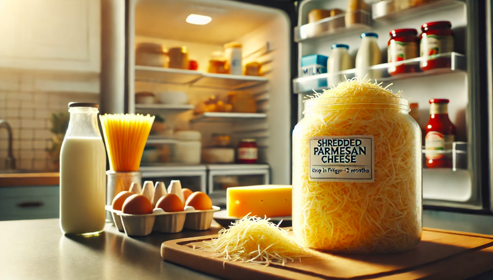 How Long Does Shredded Parmesan Cheese Last In The Fridge?
