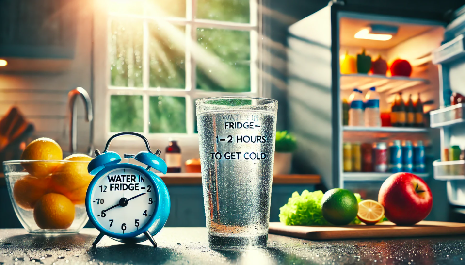 How Long Does It Take Water To Get Cold In The Fridge?