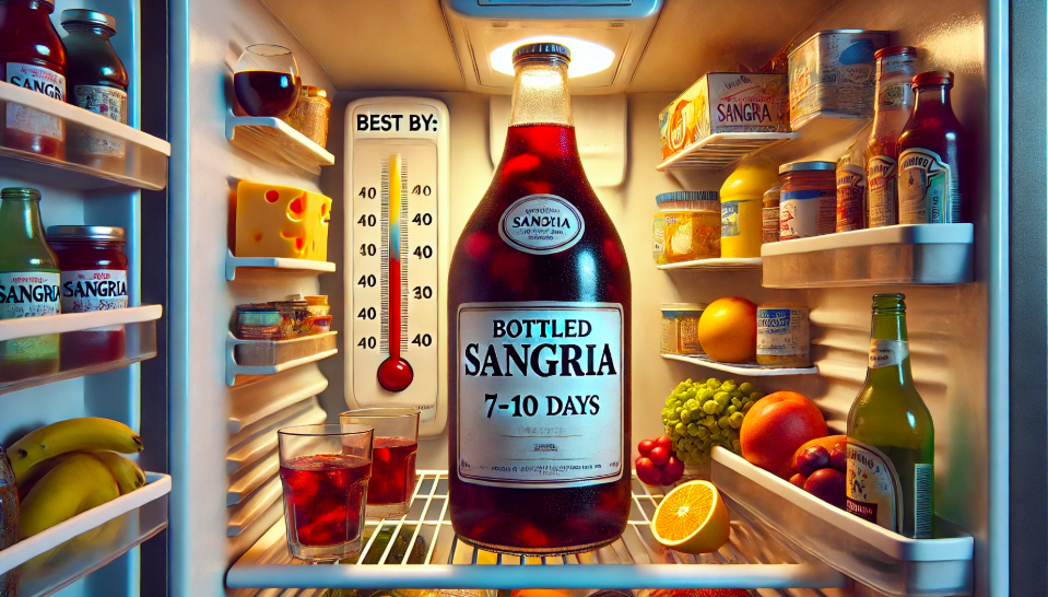 How Long Does Bottled Sangria Last In The Fridge?