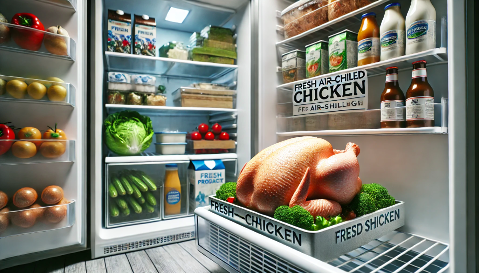 How Long Does Air Chilled Chicken Last In The Fridge?