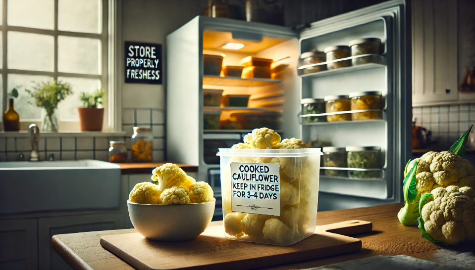 How Long Does Cooked Cauliflower Last In The Fridge?
