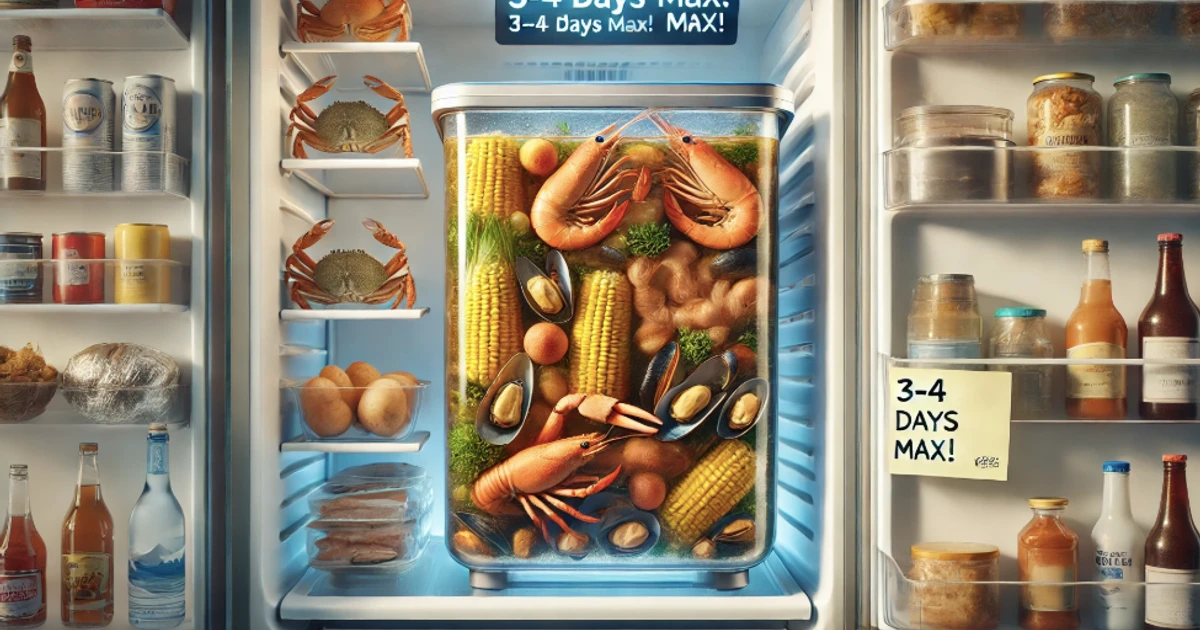 How Long Does Seafood Boil Last In The Fridge?