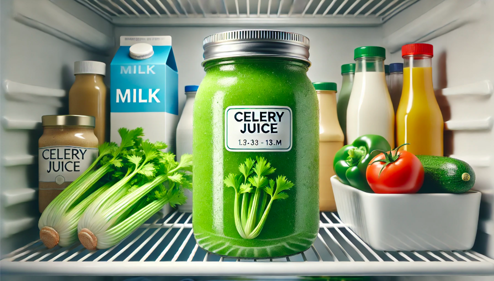 How Long Does Celery Juice Last In The Fridge?
