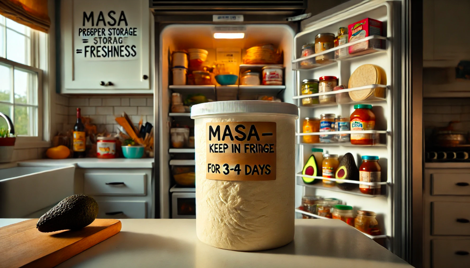 How Long Does Masa Last In The Fridge?
