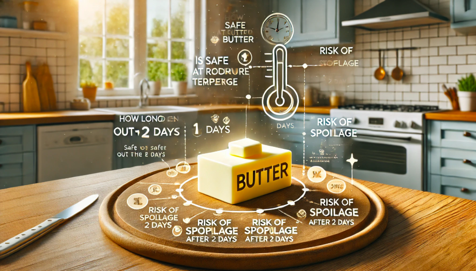 How Long Does Butter Last Out Of The Fridge?