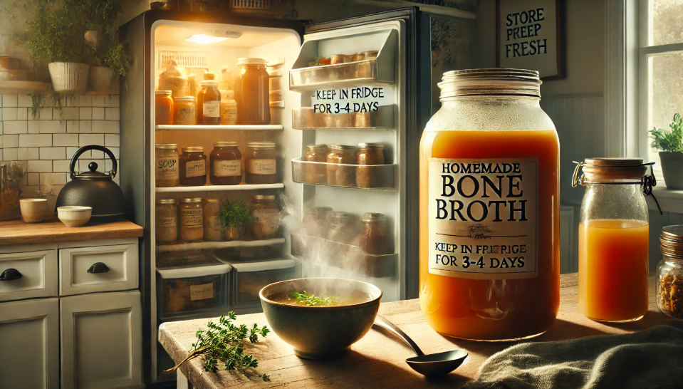 How Long Does Homemade Bone Broth Last In The Fridge?