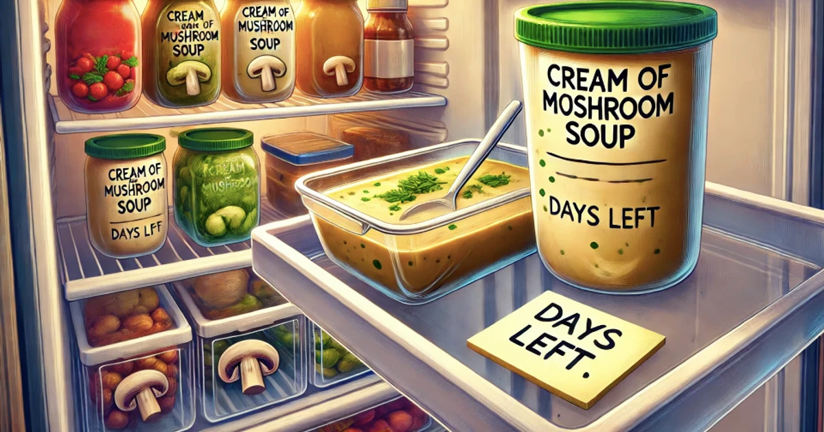 How Long Does Cream Of Mushroom Soup Last In The Fridge?