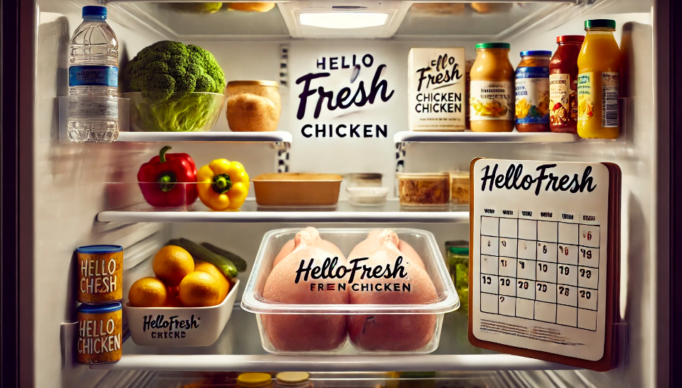 how long does hellofresh chicken last in fridge