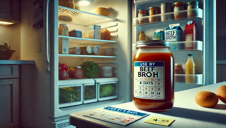 How Long Does Beef Broth Last In Fridge After Opening