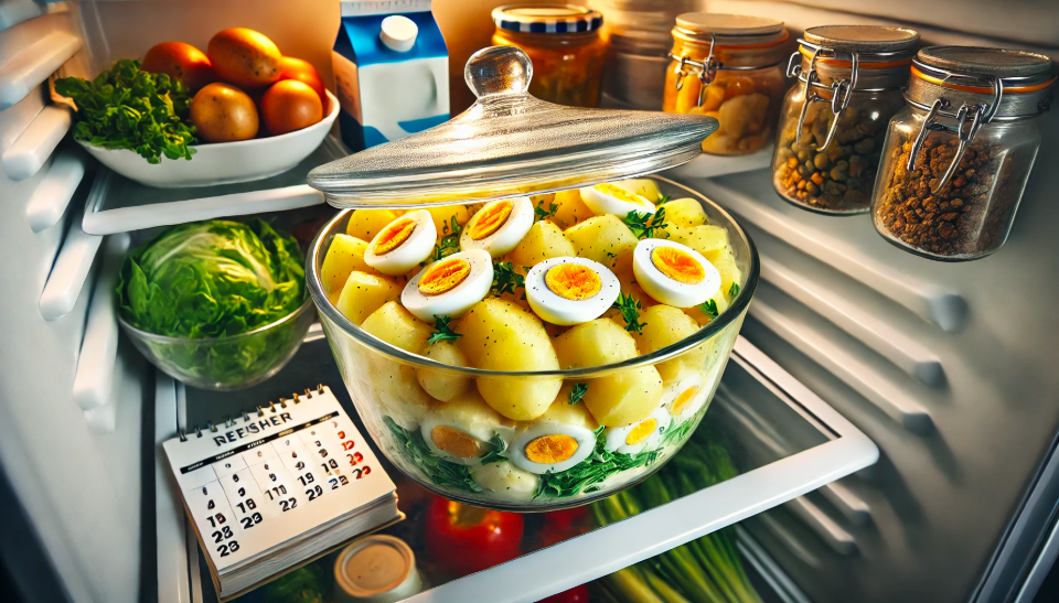 How Long Does Potato Salad With Eggs Last In The Fridge?