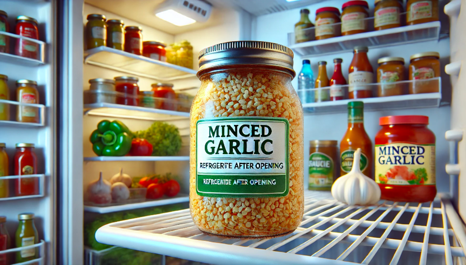 How Long Does Minced Garlic Last In The Fridge Once Opened?