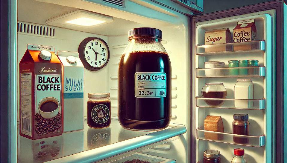 How Long Does Black Coffee Last In The Fridge?