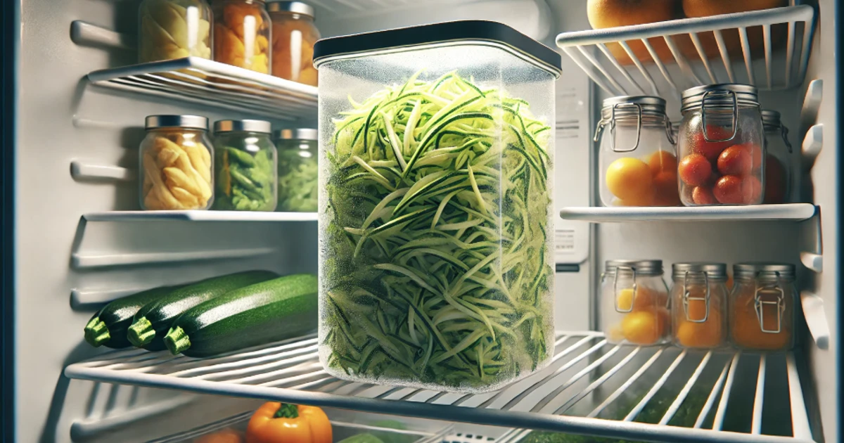 How Long Does Shredded Zucchini Last In The Fridge?