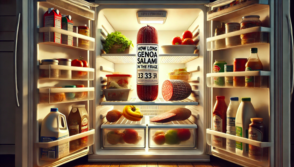 How Long Does Genoa Salami Last In The Fridge?