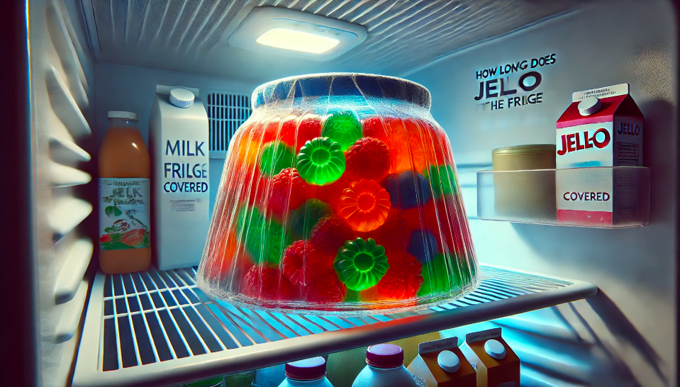 How Long Does Jello Last In The Fridge Covered?