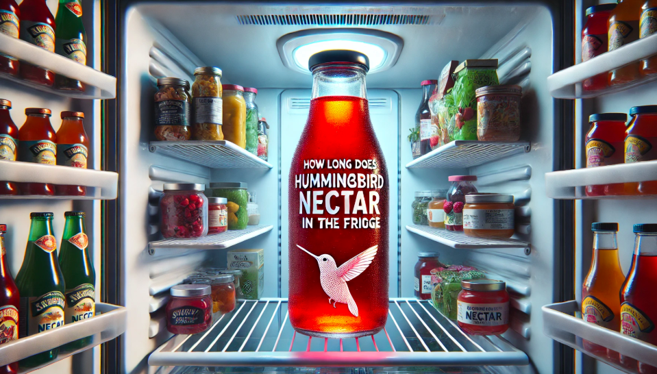 How Long Does Hummingbird Nectar Last In The Fridge?