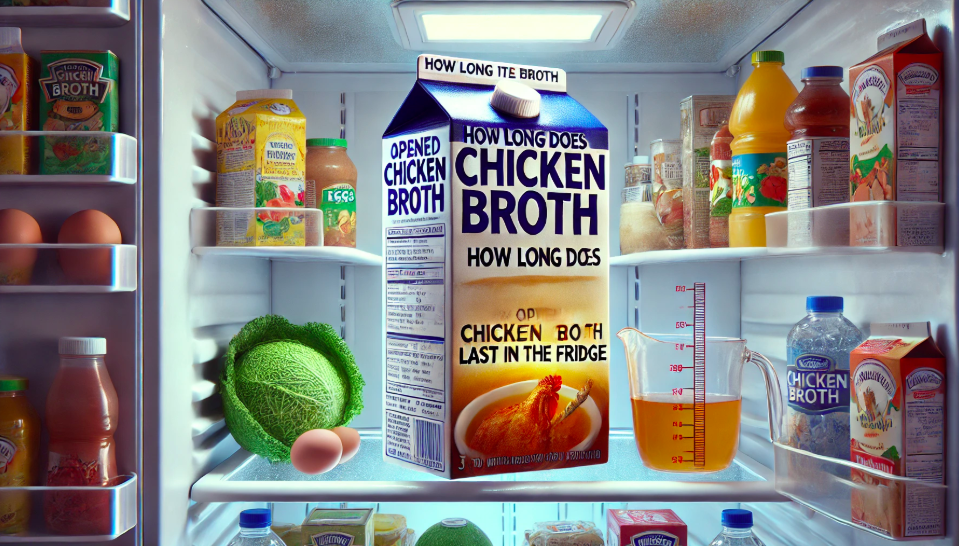 How Long Does Opened Chicken Broth Last In The Fridge?